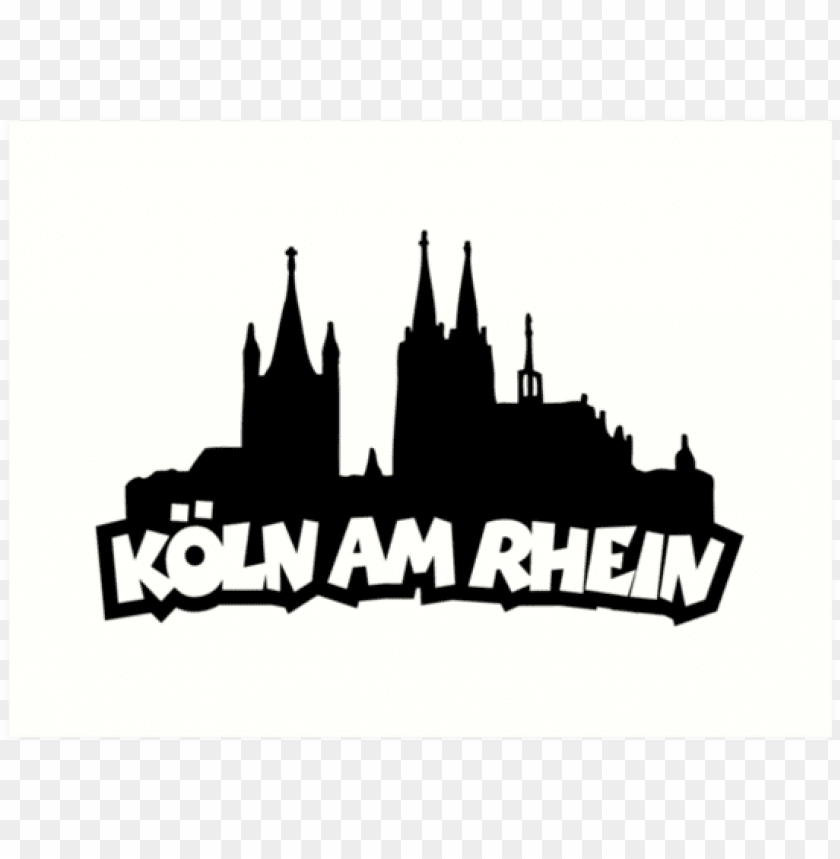 kölner dom silhouette