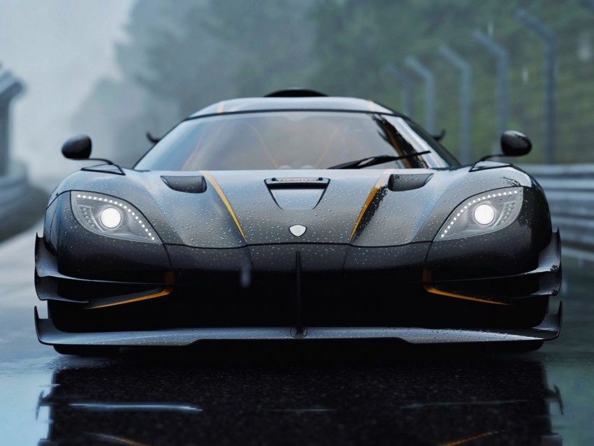 koenigsegg ccx, koenigsegg, sports car, racing, front view