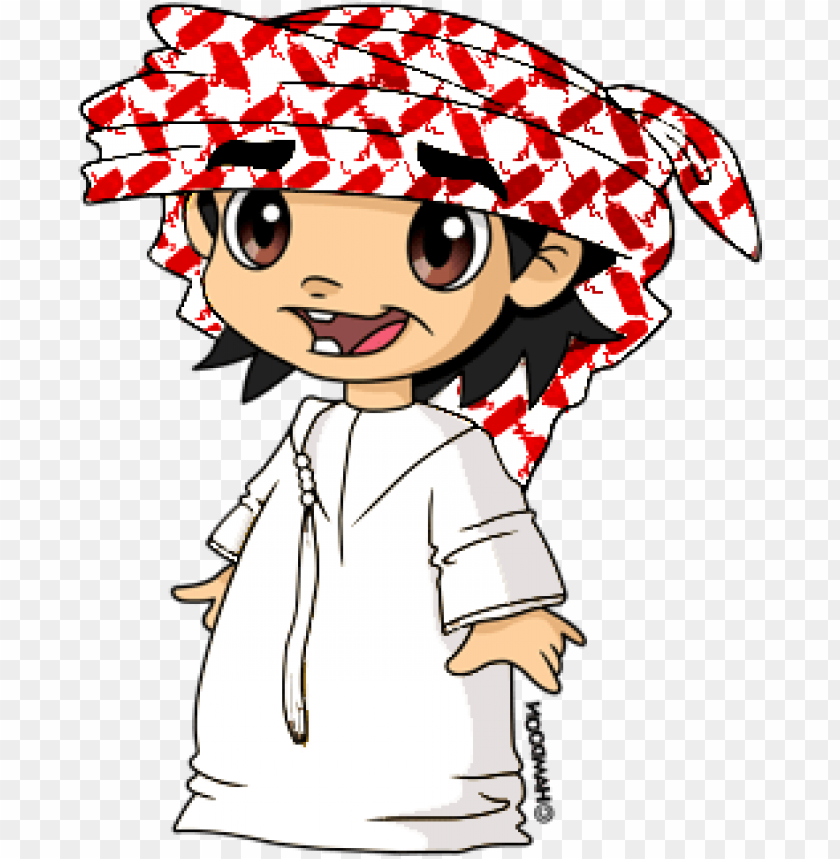 Cartoon, Emirati, Traditional Dress, Kids Animation, Cultural Representation