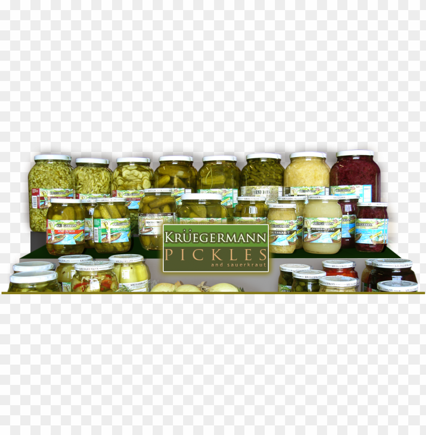 Kruegermann Pickles PNG Transparent Background