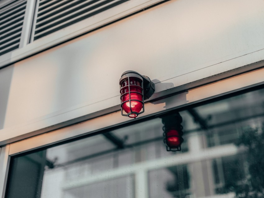 lantern, red, light bulb, cover, light