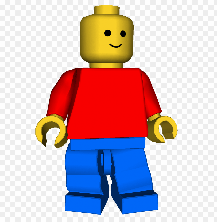 LEGO figure, toy character, colorful plastic, building blocks, children's toy, red shirt, blue pants