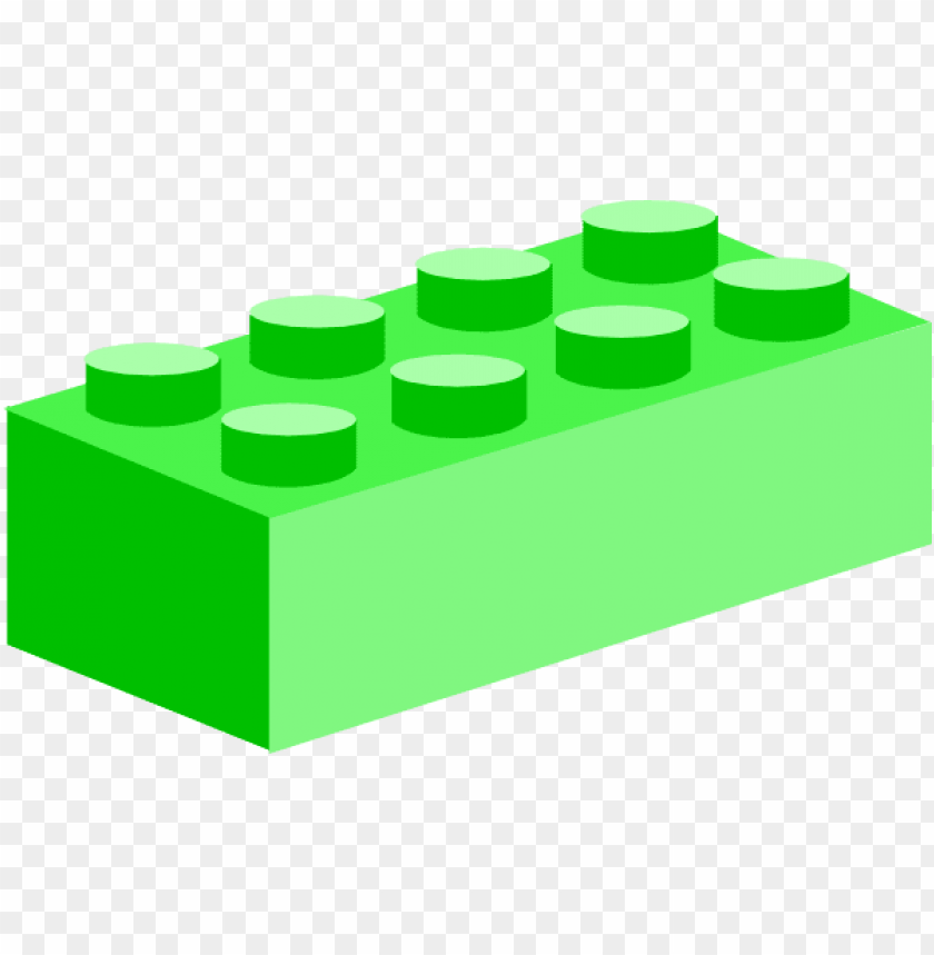 green lego block, toy building block, children's play, plastic construction toy, educational toy, creative playset, stacking game