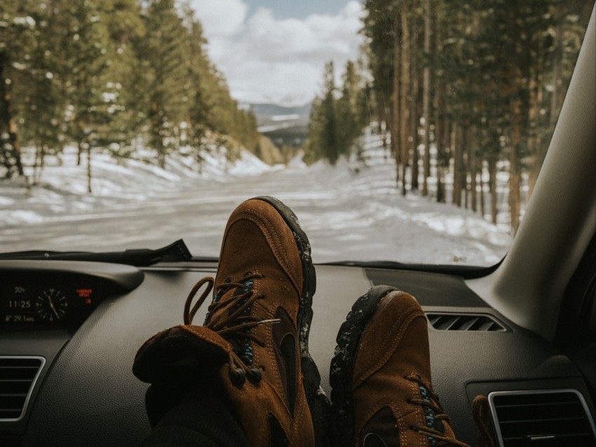 legs, car, trip, boots, travel