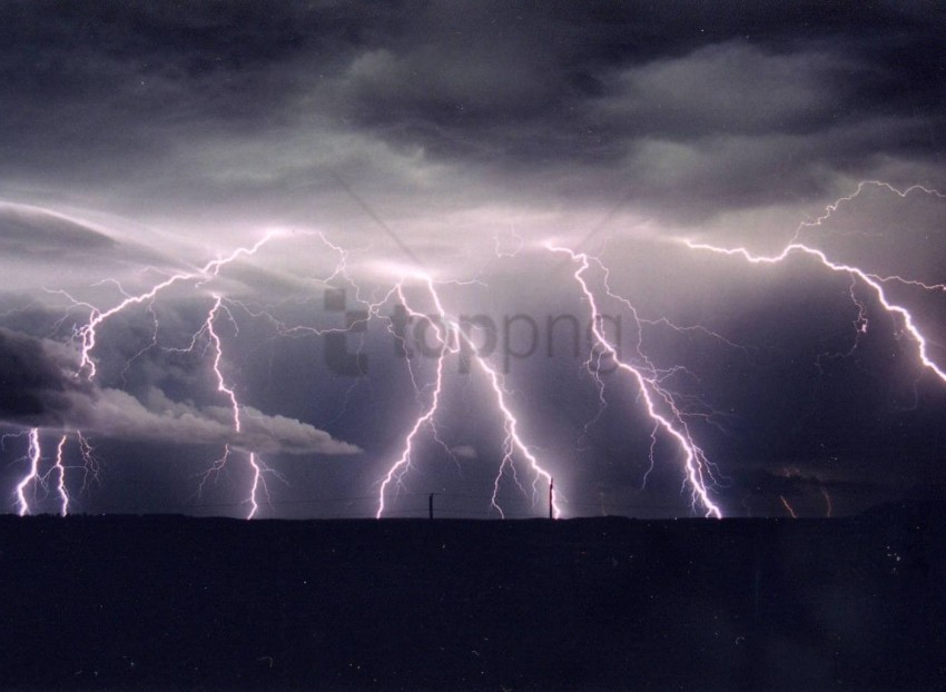 Lighting Cloud PNG Transparent Background