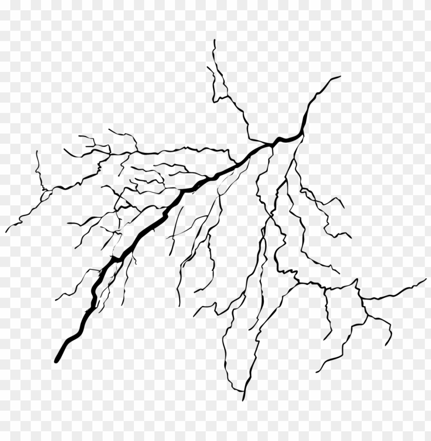 Lightning Draw PNG Transparent Background