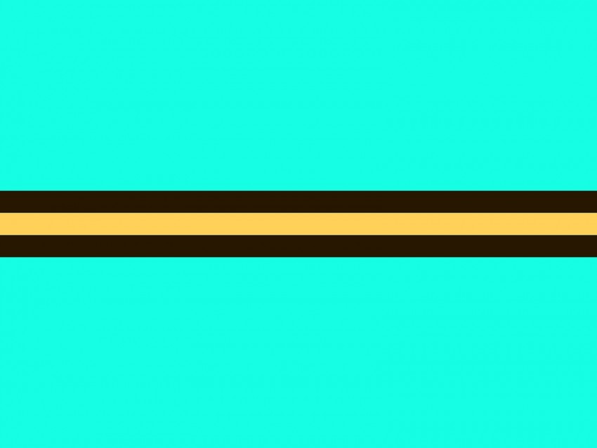 Line Strip Minimalism Turquoise Black Yellow Background