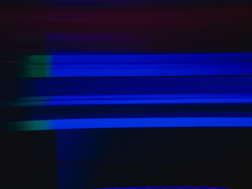 Lines Glow Stripes Dark Blue Orange Background