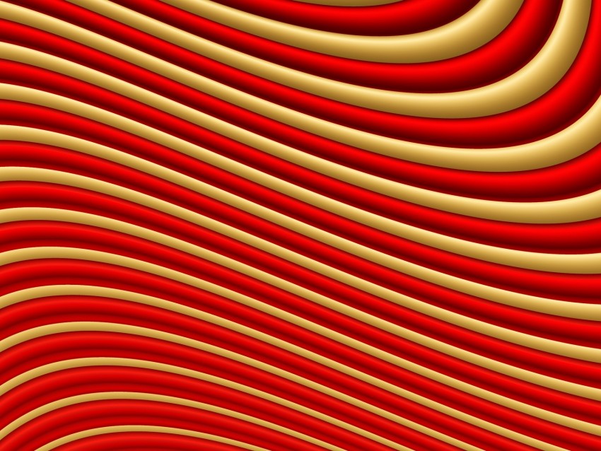 Lines Stripes Wavy Red Brown Background