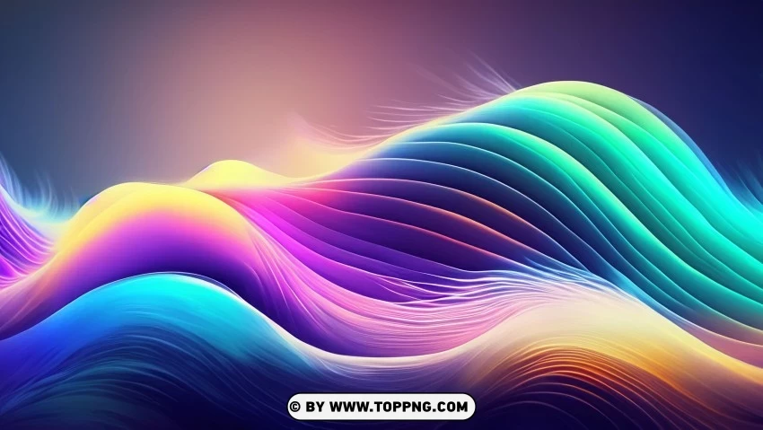 abstract, wave, background, colorful, rainbow, gradient, lines