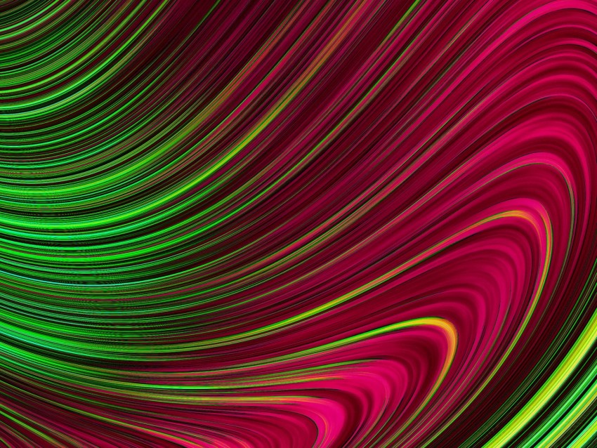 Lines Wavy Stripes Colorful Bright Background