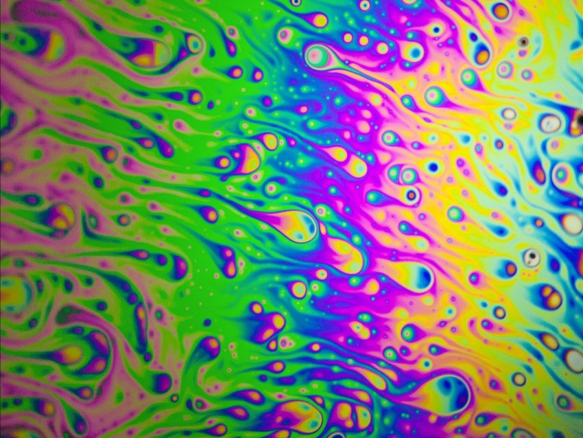 Liquid Macro Patterns Surface Shine Background