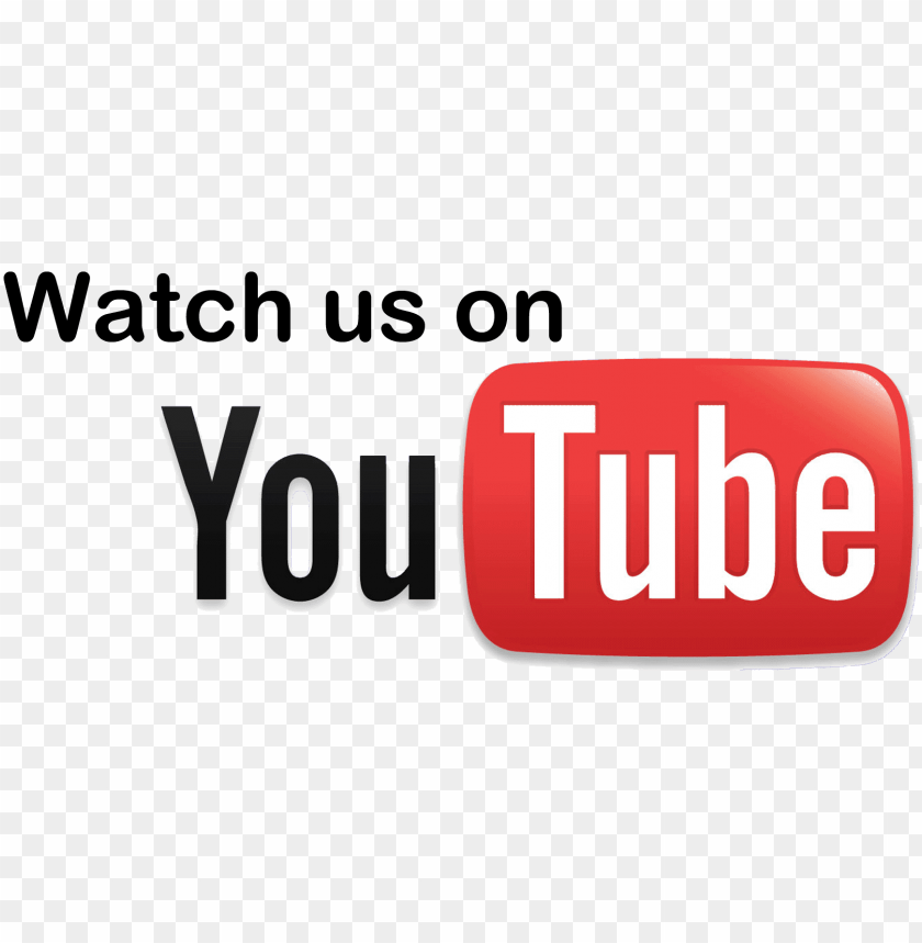 Logo Youtube - Follow Our Youtube Channel PNG Transparent Background