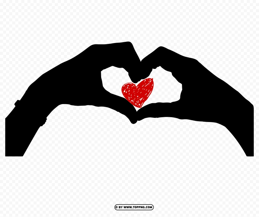 love hand heart red gesture black silhouette png , hand heart silhouette transparent png,hand heart silhouette,hand heart silhouette png,love hand heart,love hand heart png,love hand heart transparent png