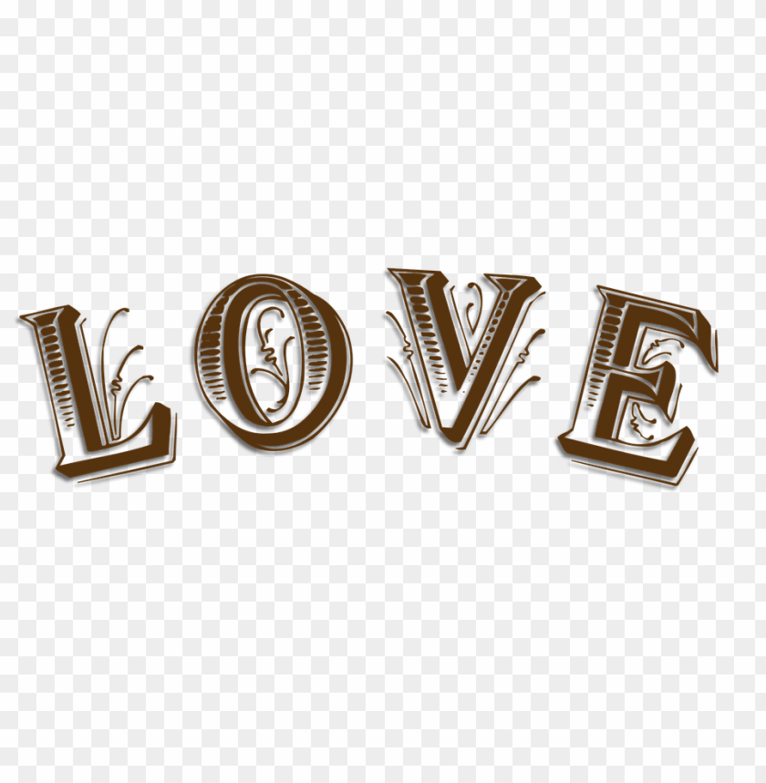 Love Sign PNG Transparent Background