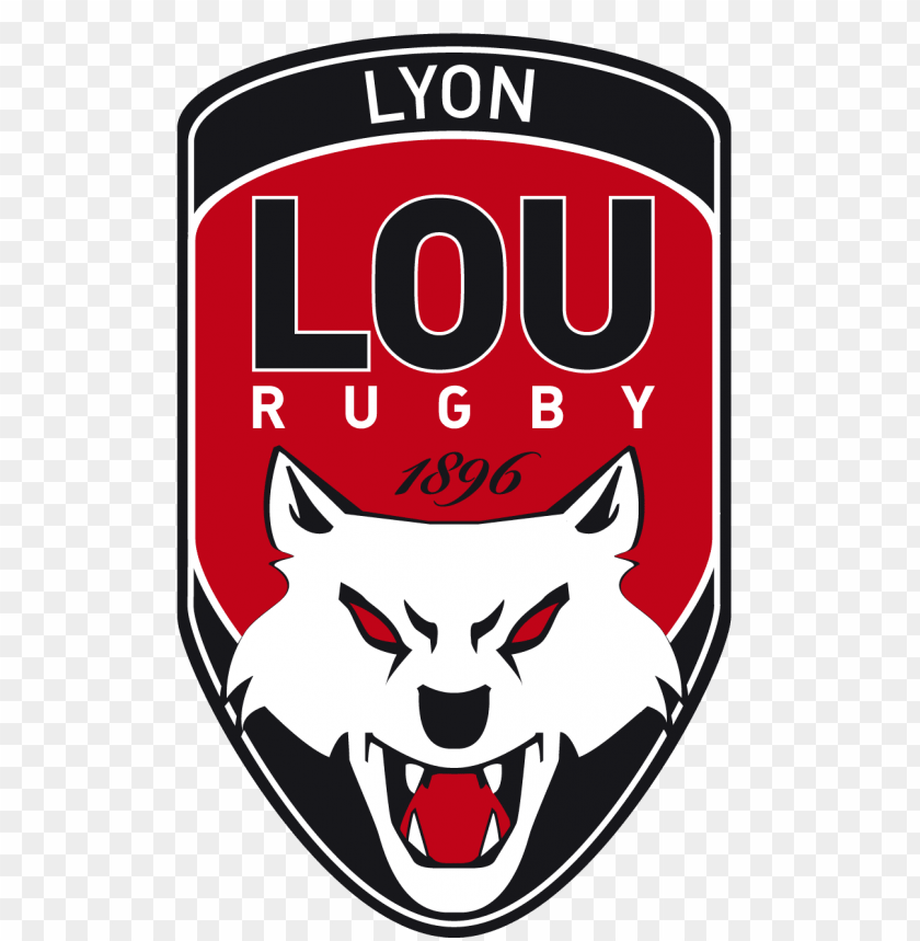 sports, french rugby teams, lyon lou rugby logo, 