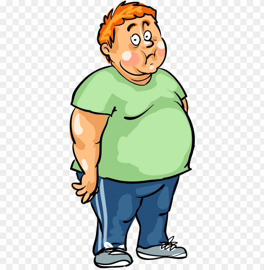 people, comic, overweight, animal, man, cute, body