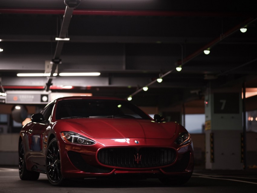 maserati granturismo, maserati, luxury, luxurious, front view