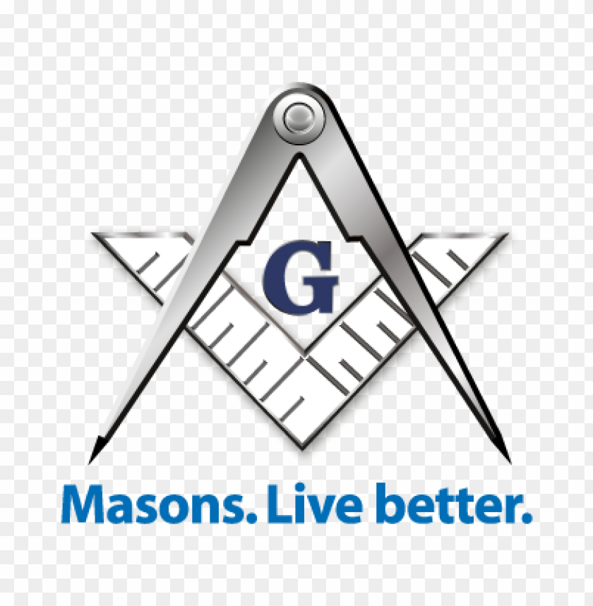 Masons Vector Logo Free Download PNG Transparent Background