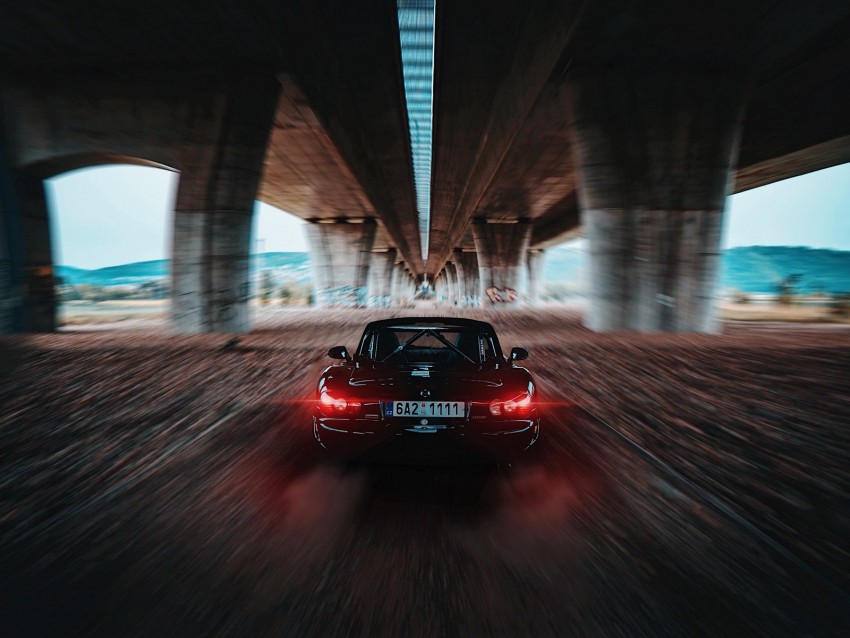 mazda mx5, mazda, sportscar, black, rear view, speed, movement