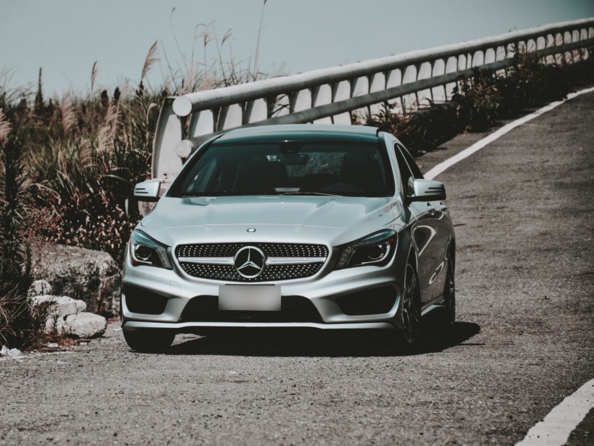 mercedes-benz cla-class, mercedes-benz, mercedes, front view, car, headlights