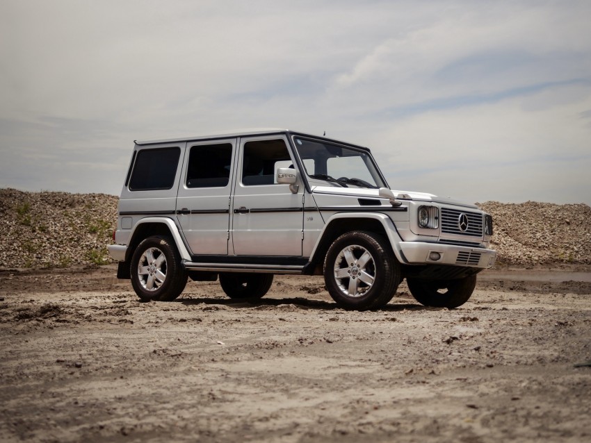 mercedes-benz g500, mercedes, car, suv, gray, off-road