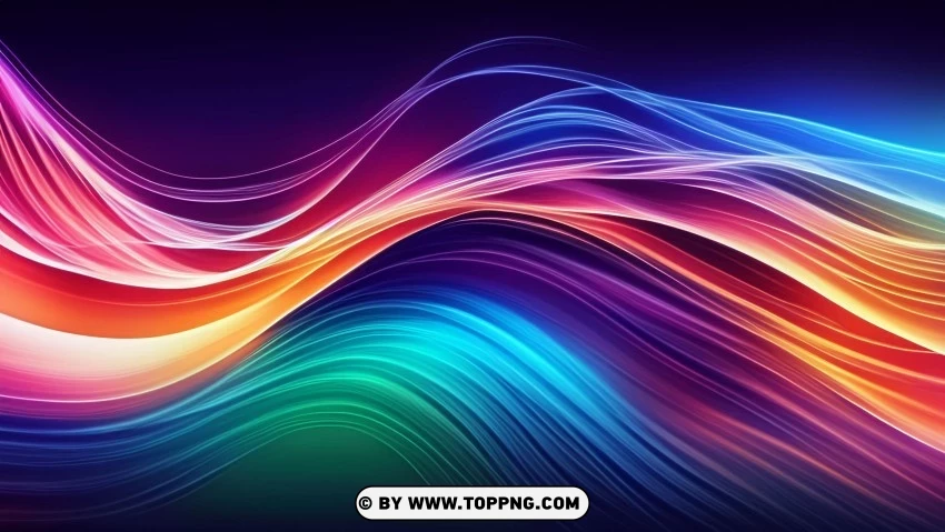 Mesmerizing Dynamic Waves In Motion 4k Wallpaper PNG Transparent Background