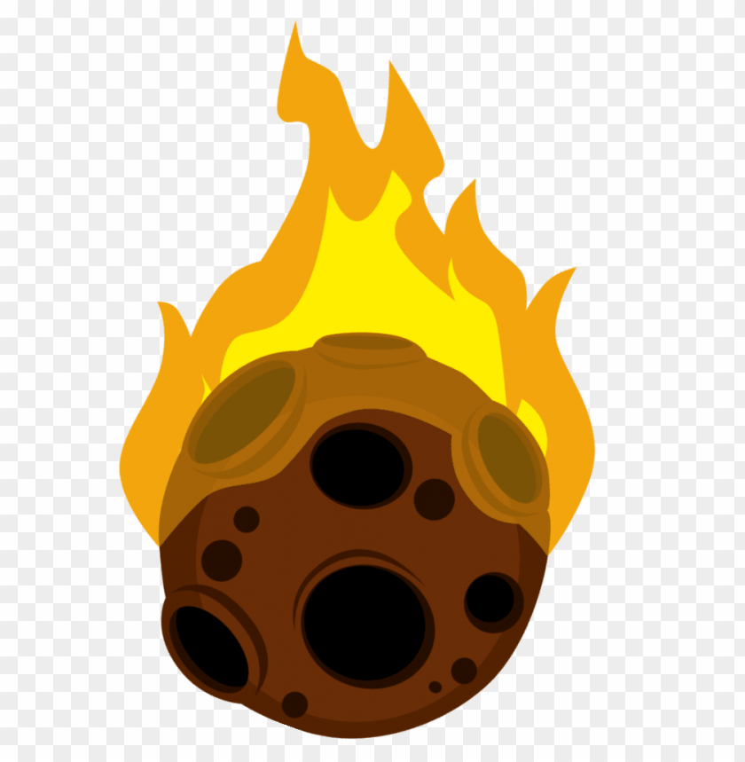 comic planet, fiery object, cartoon fire, celestial body, space illustration, brown sphere, flame design