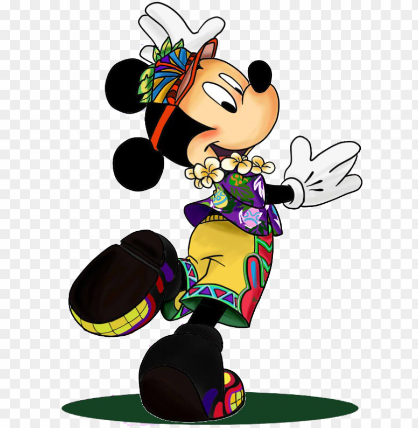 mickey mouse, hawaiian lei, picture, lei, hawaiian, exotic, photo