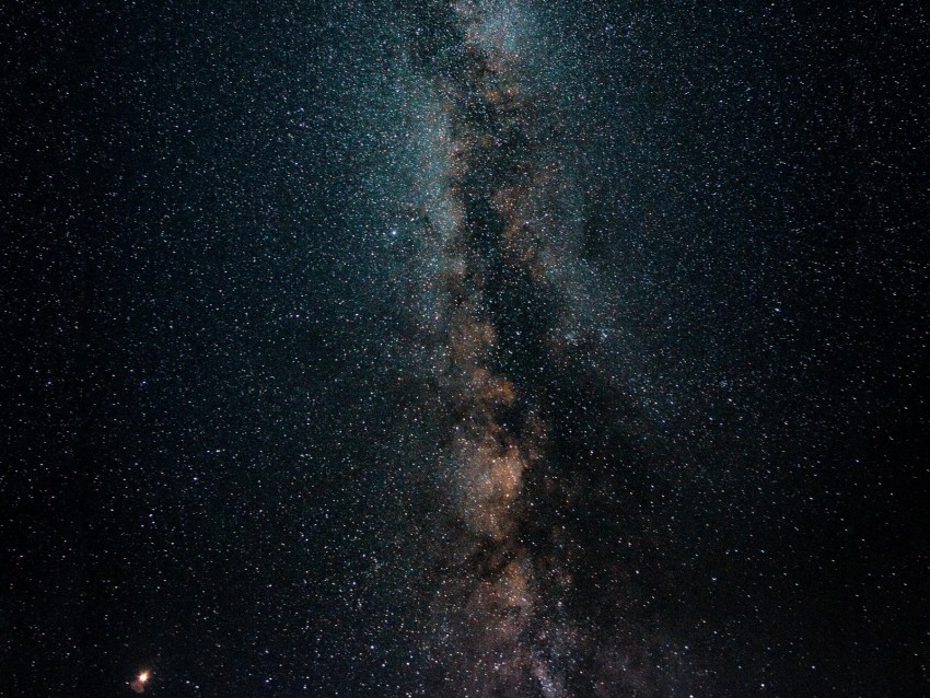 milky way, starry sky, stars, dark, space