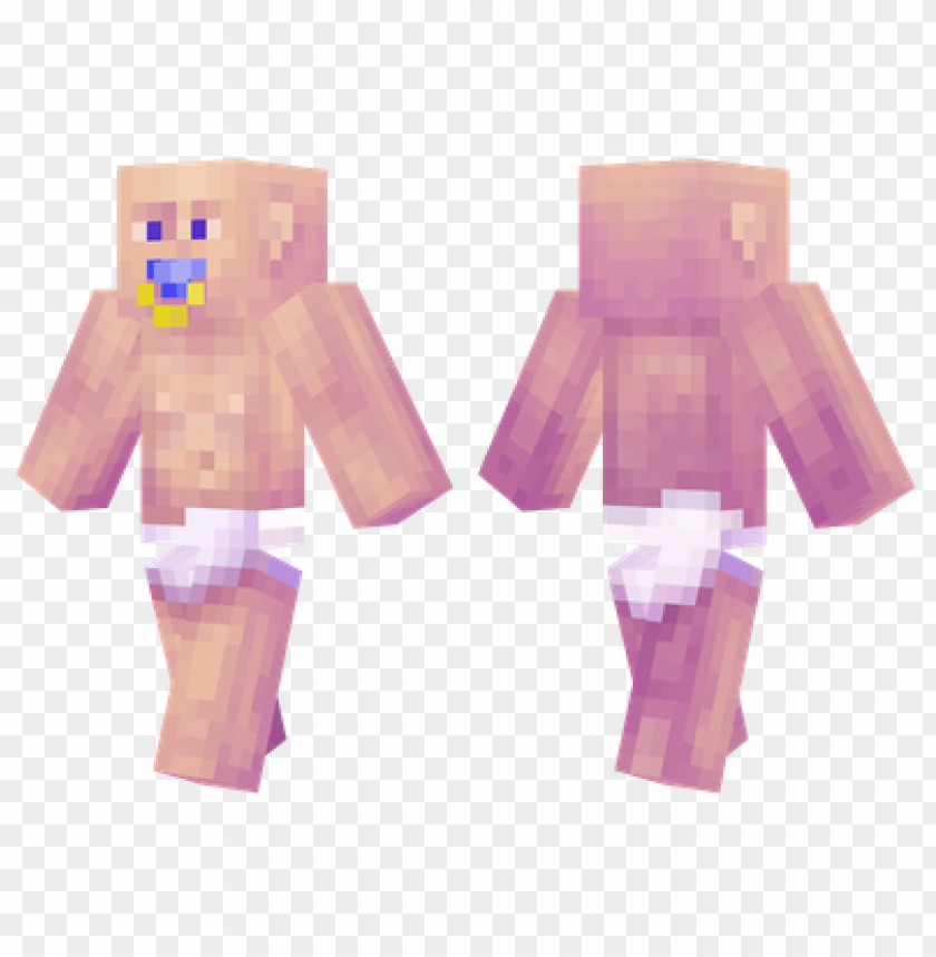 Minecraft character, pixel art, baby figure, cute design, gaming avatar