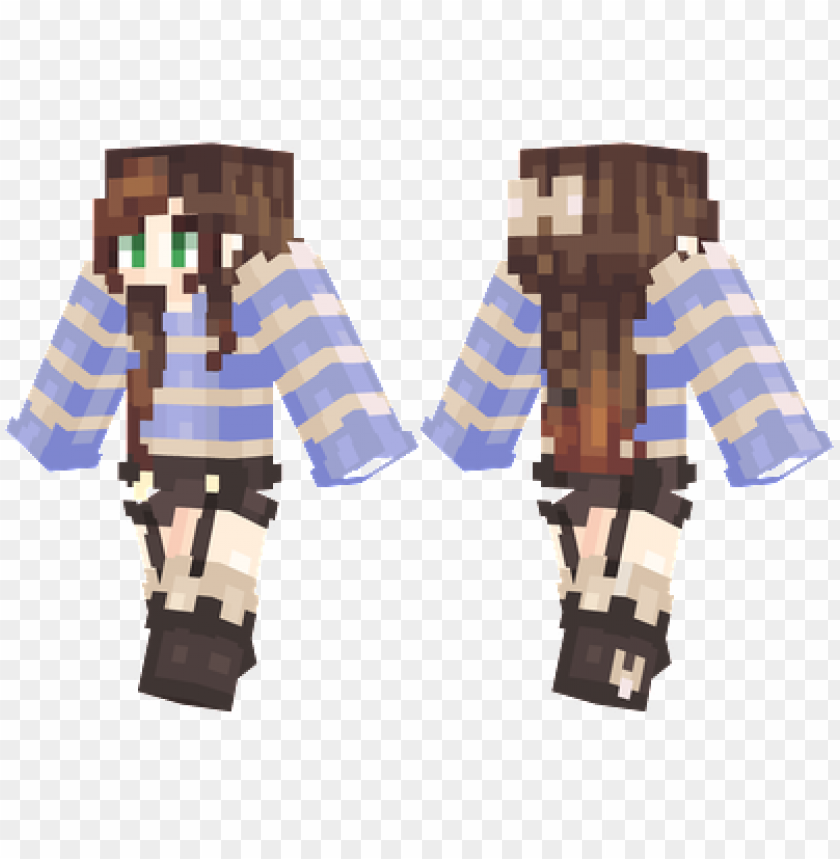 blue winter girl skin,minecraft skins, minecraft, minecraft people png