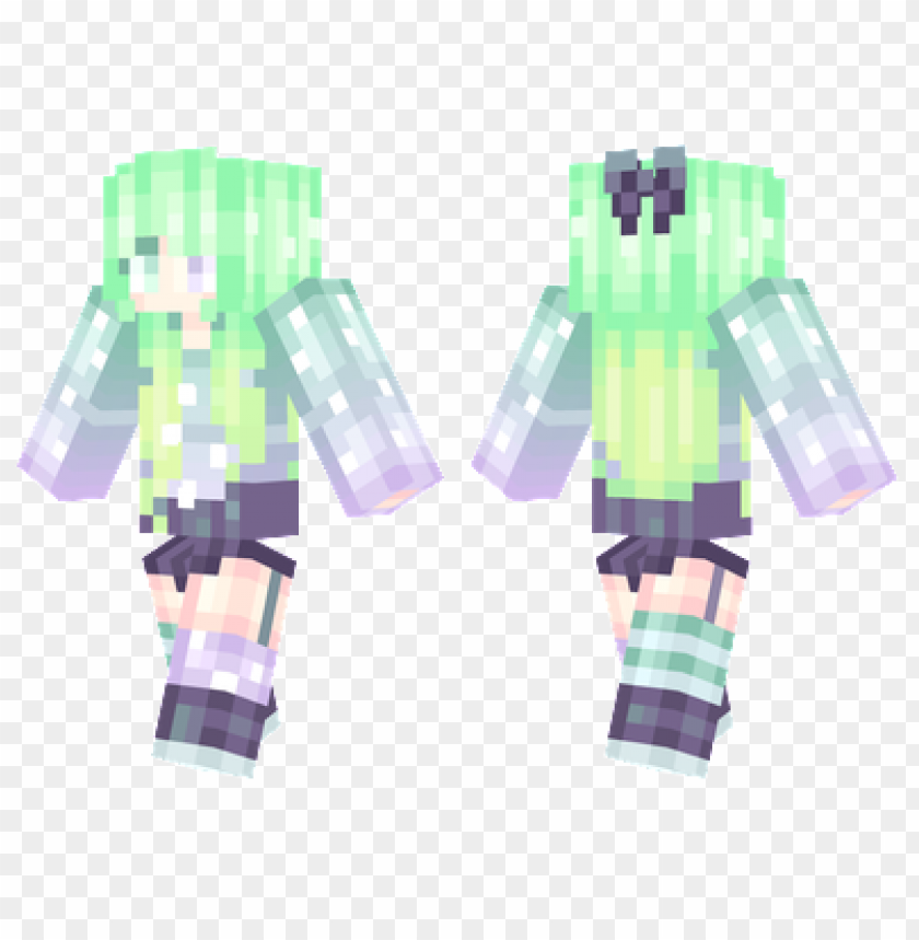 Minecraft Skins Bluebell Skin PNG Transparent Background