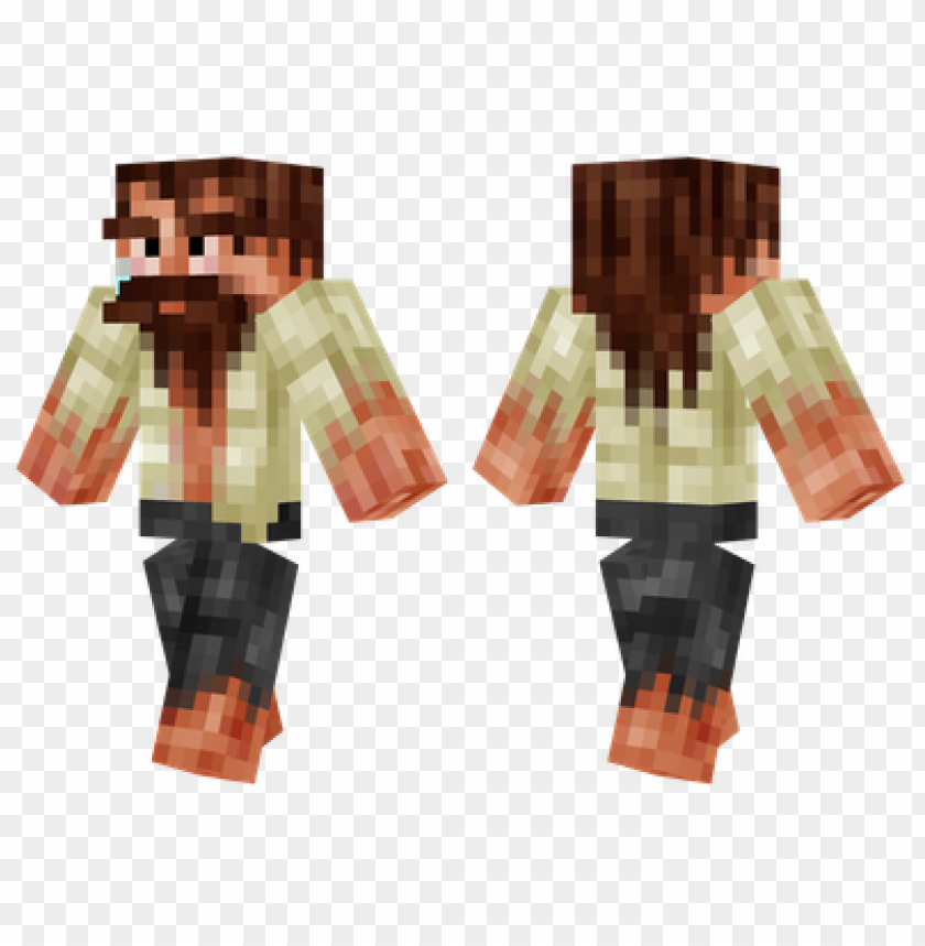 castaway skin,minecraft skins, minecraft, minecraft people png