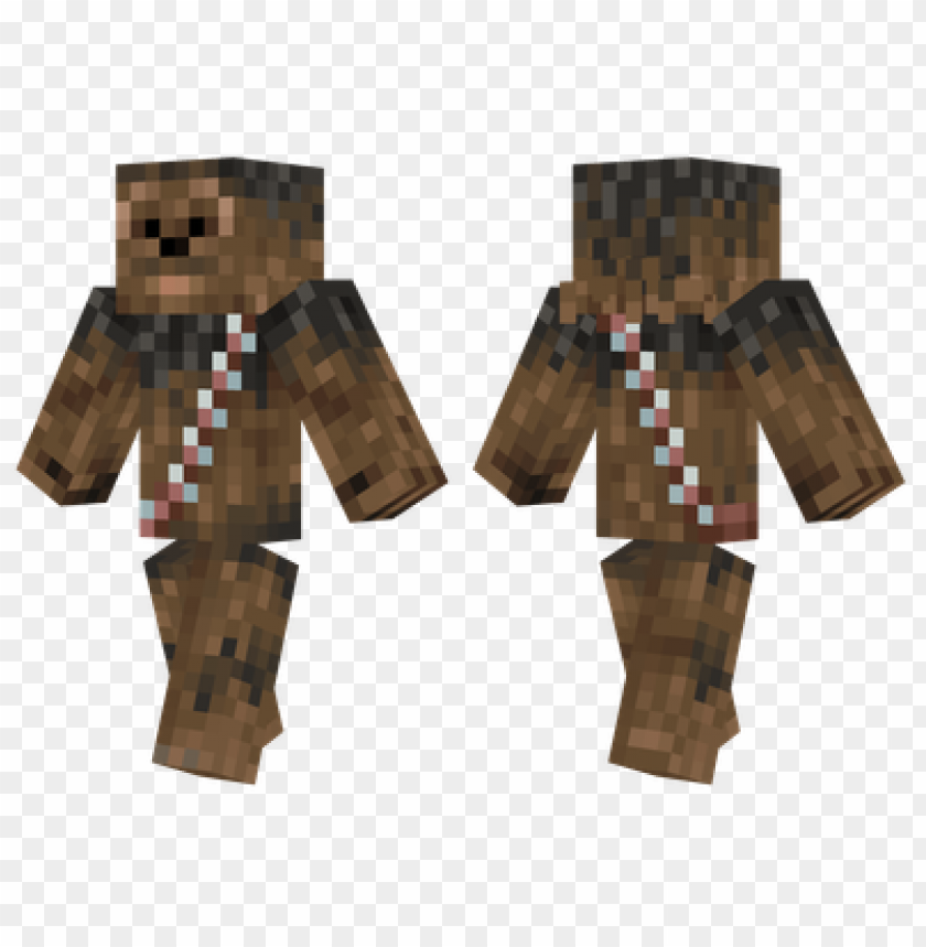 Minecraft Skins Chewbacca Skin PNG Transparent Background