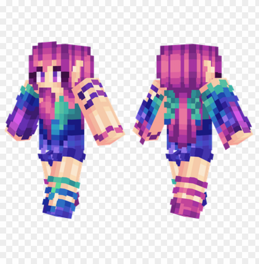 colourful girl skin,minecraft skins, minecraft, minecraft people png