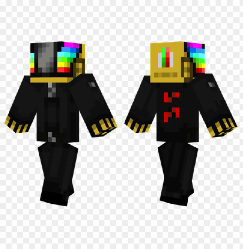 daft punk skin,minecraft skins, minecraft, minecraft people png