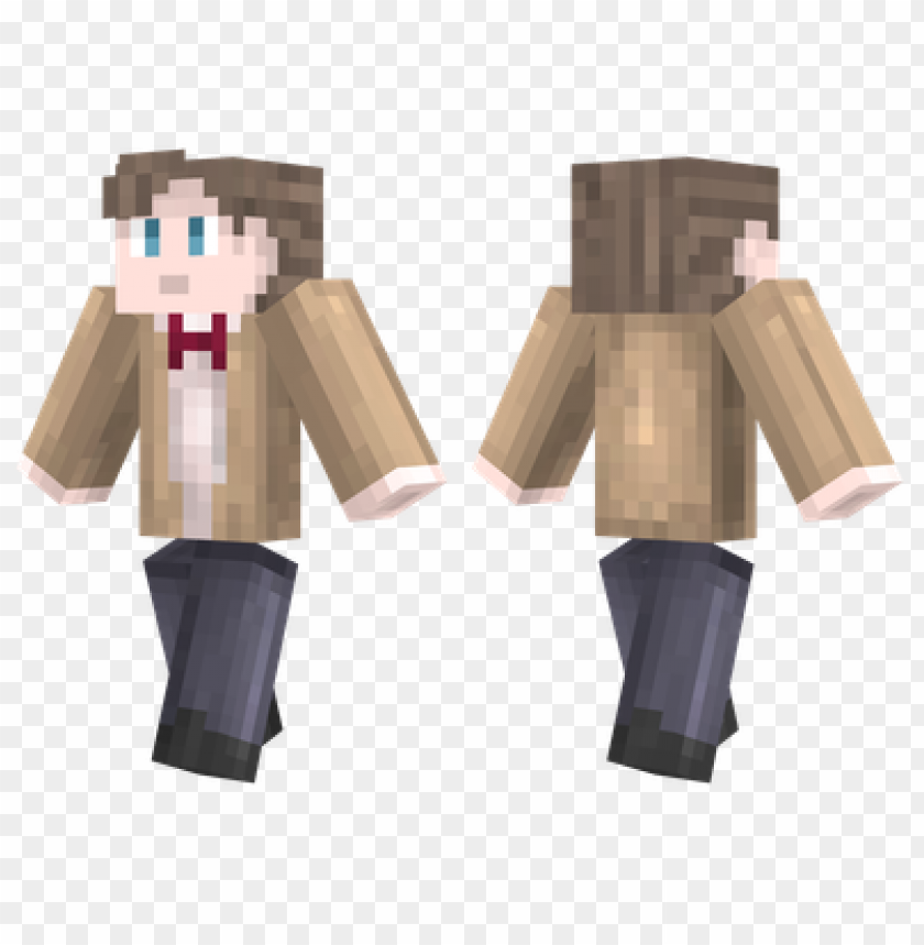 eleventh doctor skin,minecraft skins, minecraft png, minecraft tv png