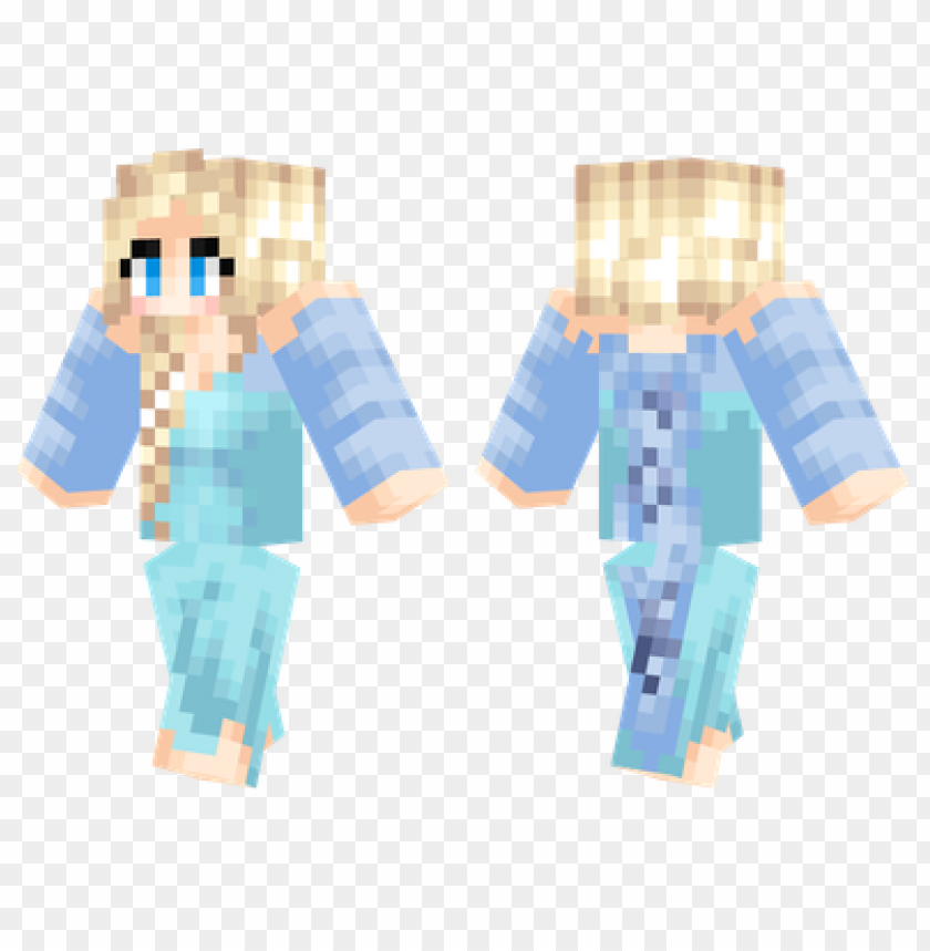 Minecraft Skins Elsa Skin PNG Transparent Background