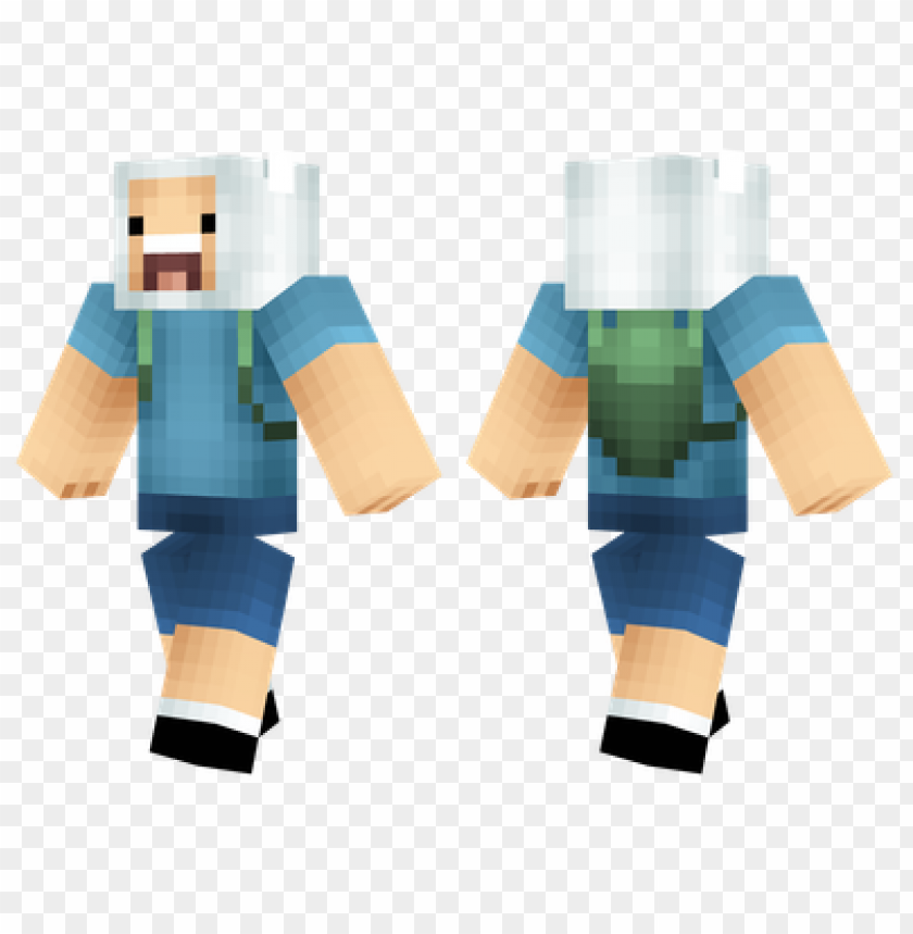 Minecraft Skins Finn Skin PNG Transparent Background