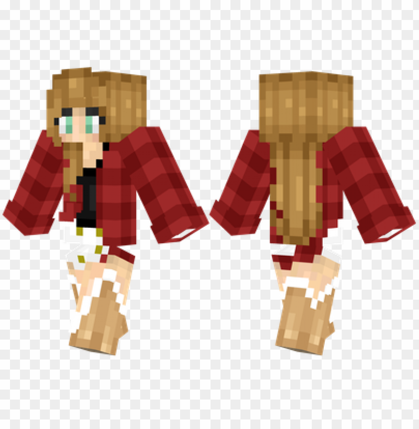 Minecraft character, gaming avatar, pixel art, red plaid shirt, blonde hair