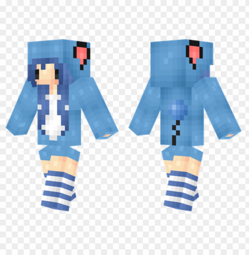 marill girl skin,minecraft skins, minecraft, minecraft people png