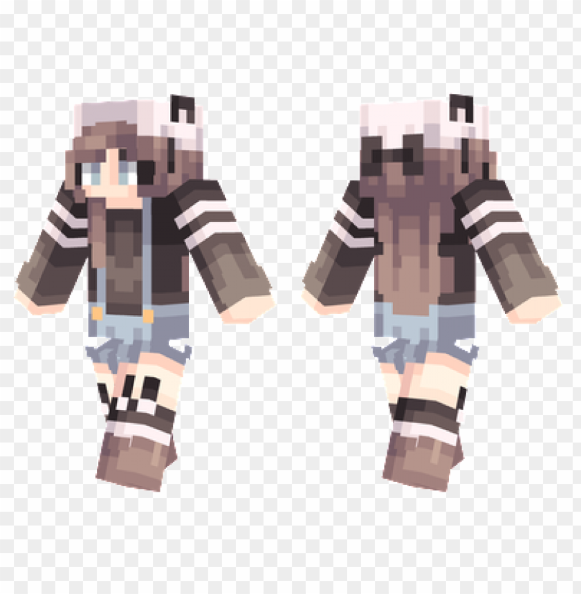 panda hat skin,minecraft skins, minecraft, minecraft people png