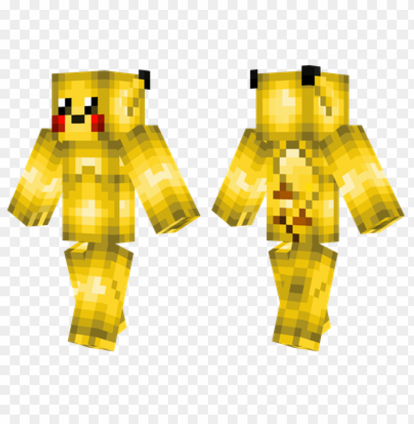 pikachu skin,minecraft skins, minecraft png, minecraft tv png