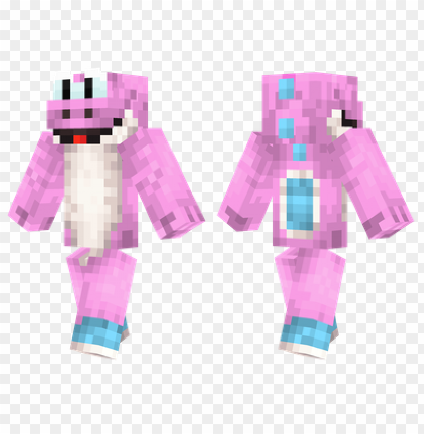 pink yoshi skin,minecraft skins, minecraft, minecraft games png