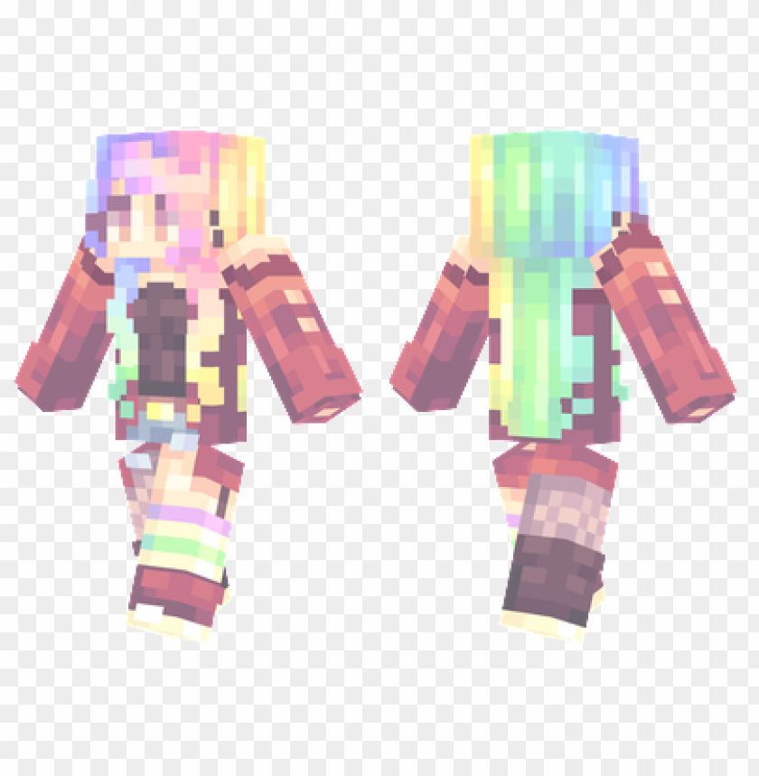 rainbow skin,minecraft skins, minecraft, minecraft people png