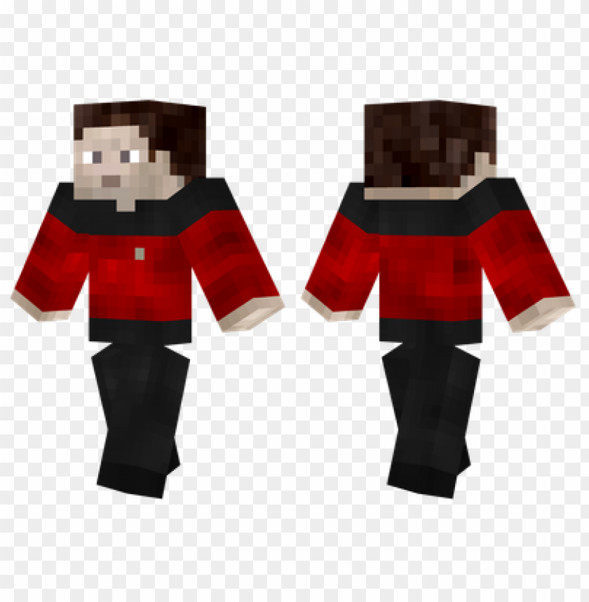 red star trek uniform skin,minecraft skins, minecraft png, minecraft tv png