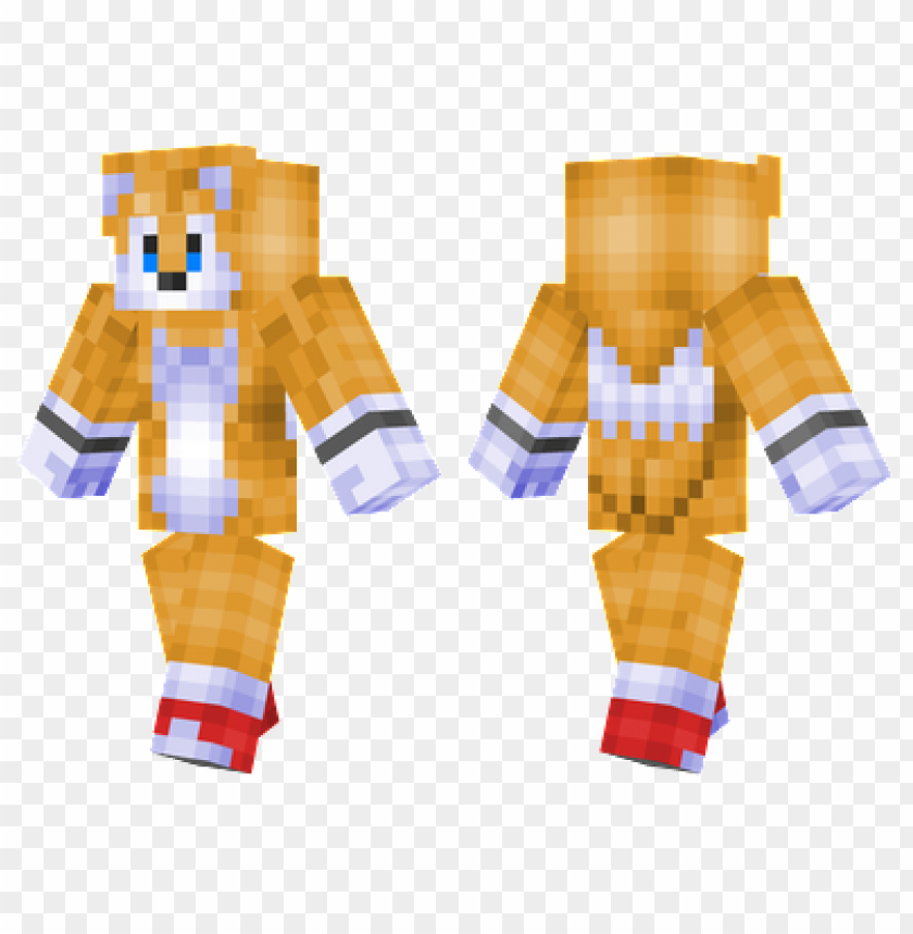 tails skin,minecraft skins, minecraft, minecraft games png