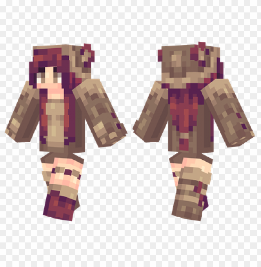 teddy girl skin,minecraft skins, minecraft, minecraft people png