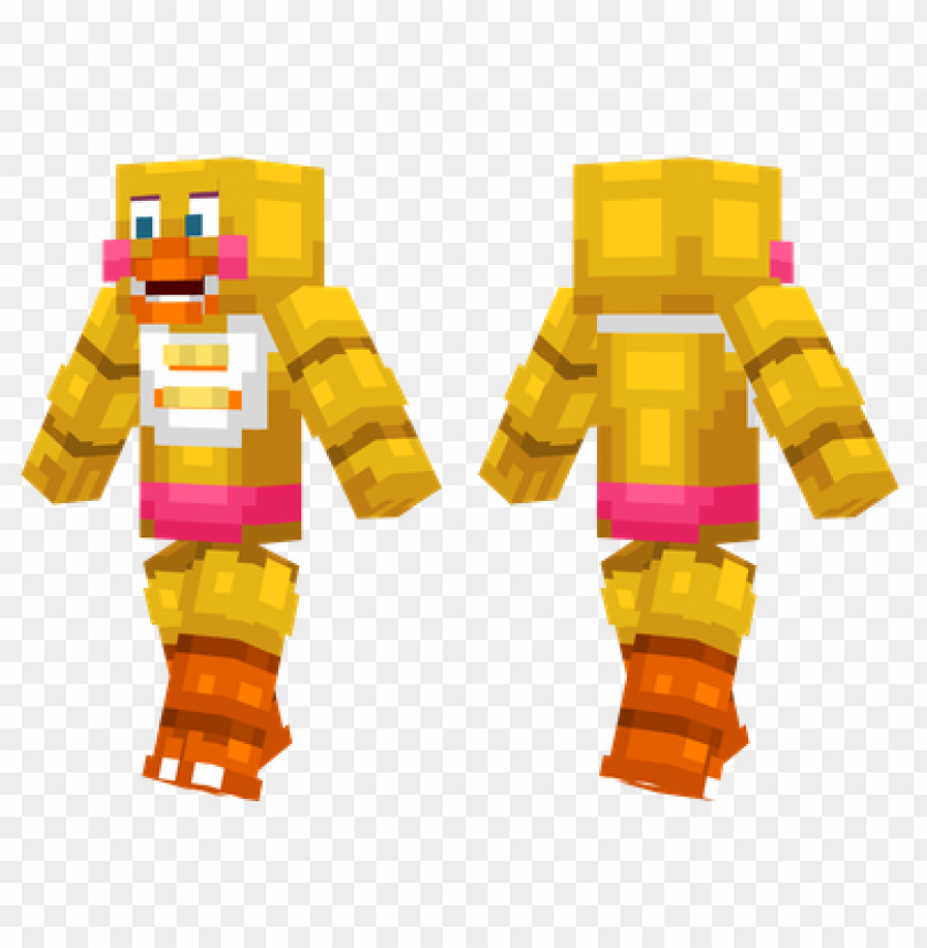 toy chica skin,minecraft skins, minecraft, minecraft games png